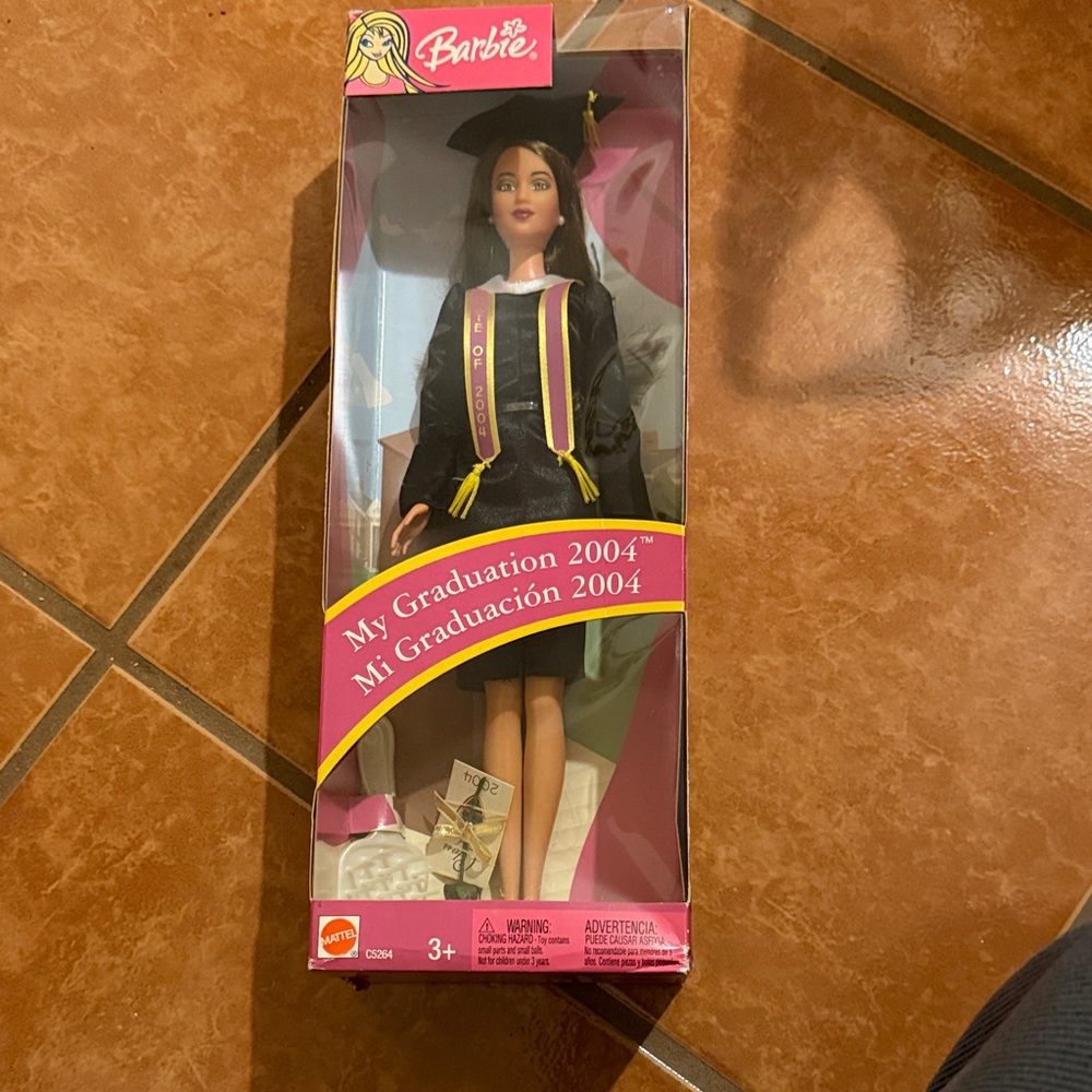 Barbie Graduation Doll in Black and Yellow
